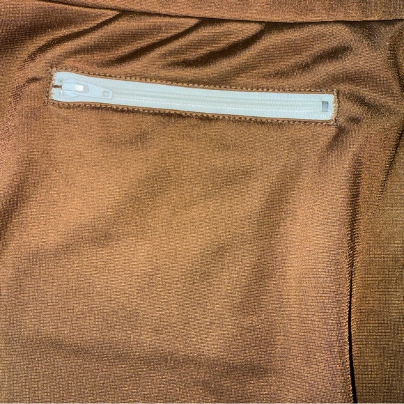 Hollister Co. White Pink Brown Micro Mini Skirt Stripes sz Medium new nwt Y2K - Picture 2 of 7